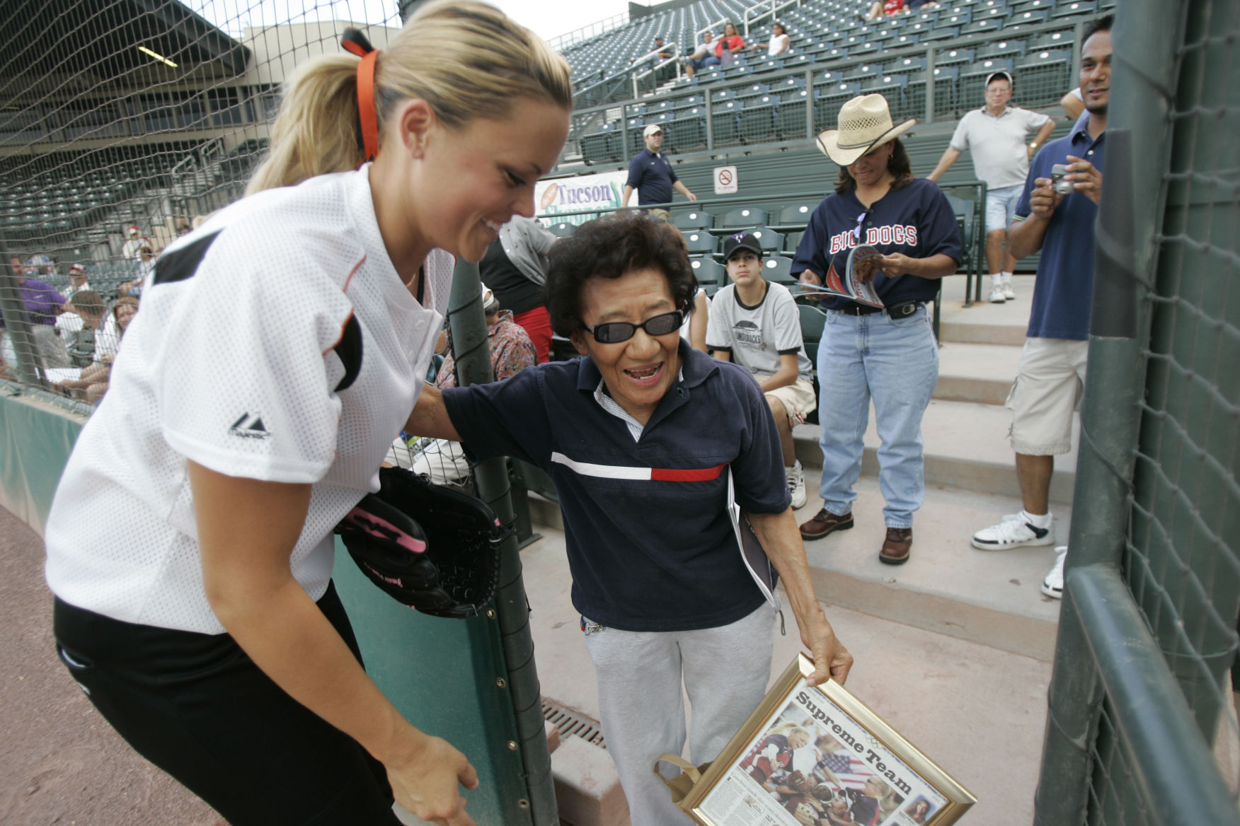 Jennie Finch through the years